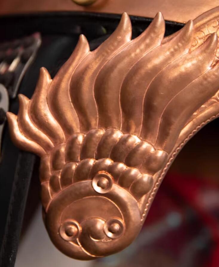 Handmade Song Dynasty Imperial Guards Helmet Ancient Chinese General Phoenix Wings Hat Handmade Song Dynasty Imperial Guards Helmet Ancient Chinese General Phoenix Wings Hat