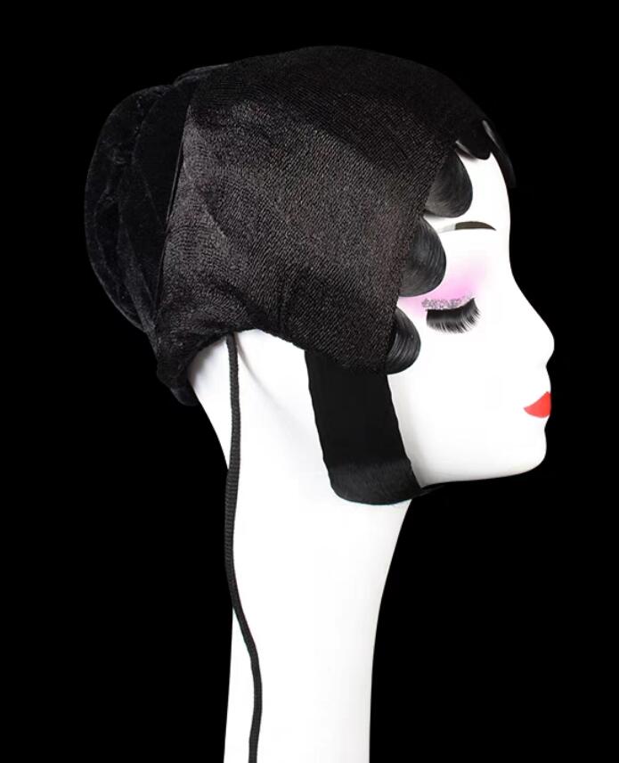 Handmade Peking Opera Qingyi Wig Chinese Beijing Opera Hua Tan Hairpiece Handmade Peking Opera Qingyi Wig Chinese Beijing Opera Hua Tan Hairpiece