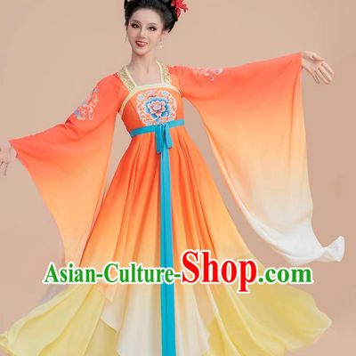 Yi Jingqiu Classical Dance Dress Female Han Tang Flowing Stage Costume