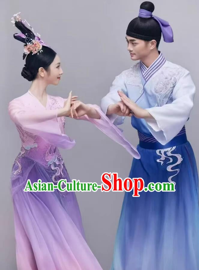 Classical Dance Dresses Chinese Immortal Performance Costumes for Women for Men