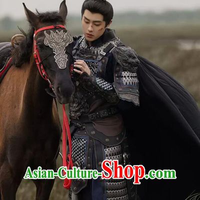 Drama Zhuyu Wuanhou Armor Set Ancient Chinese General Armour Warrior Costume
