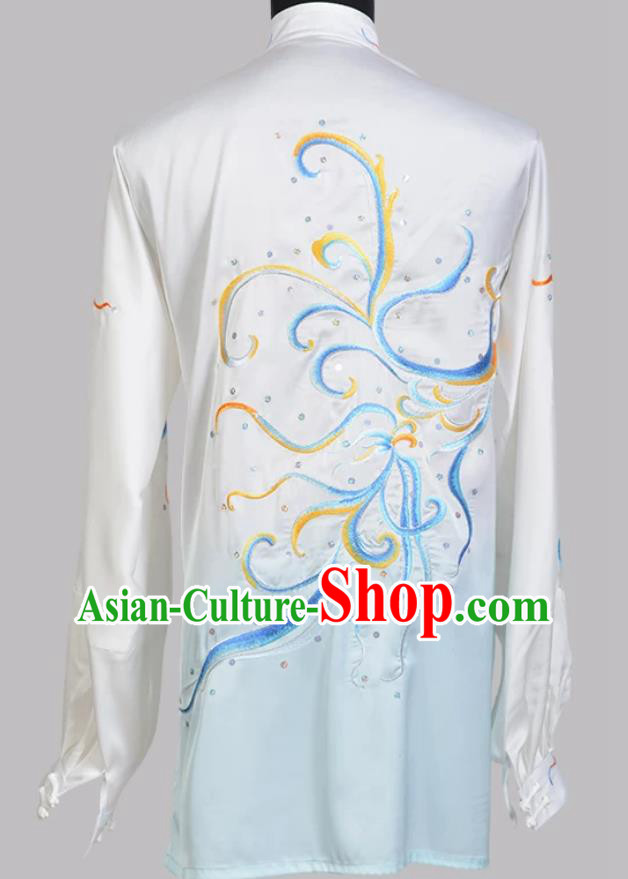 Phoenix Embroidered Tai Chi Uniform Kung Fu Competition Costume Taijiquan Performance Clothing Phoenix Embroidered Tai Chi Uniform Kung Fu Competition Costume Taijiquan Performance Clothing