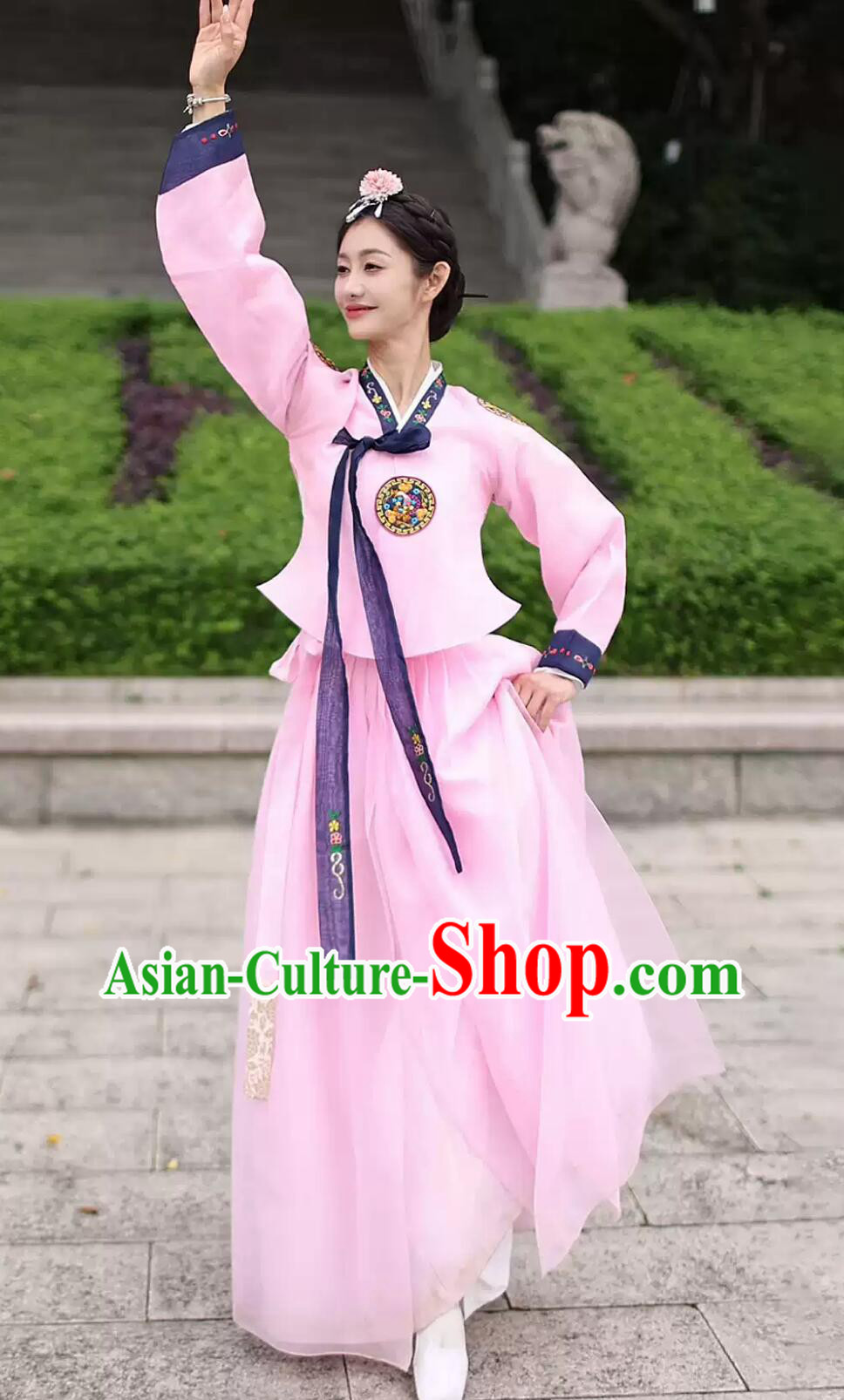 Azalea Korean Dance Costume Korean Style Ethnic Clothing Chaoxian Ethnic Dance Performance Wear