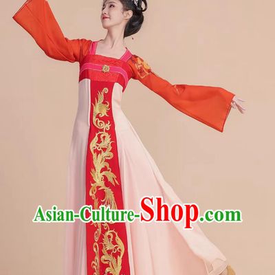 Yun Xiang Ni Shang Classical Dance Performance Costume Women Fan Dance Clothing Ancient Chinese Hanfu Ruqun