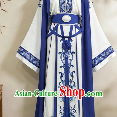 Huangmei Opera Hua Dan Costume Chinese Opera Female Role Three Sacred Madonna Hanfu Ancient Empress Hanwen Dress