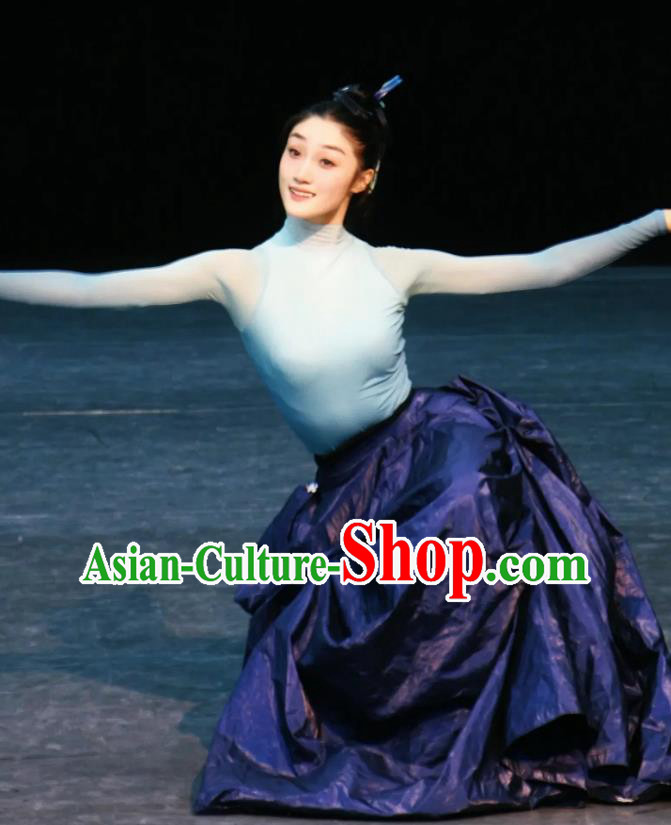 You Lan Lan Xu Classical Dance Performance Dress Women Group Dance Costume You Lan Lan Xu Classical Dance Performance Dress Women Group Dance Costume
