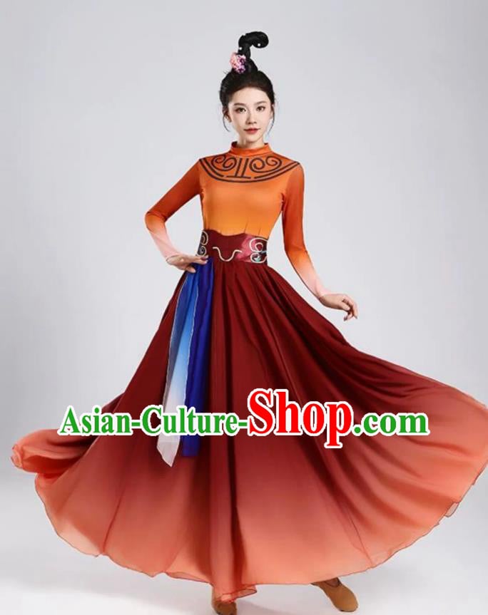 Opening Dance Grand Repertoire Ba Nu Tuo Ying Performance Costume Chinese Classical Dance Dress For Women