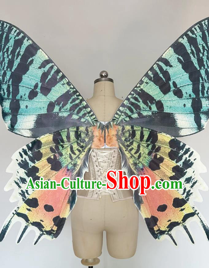 Custom Runway Colorful Butterfly Cosplay Fairy Wings Photography Photo Shoot Decoration Prop