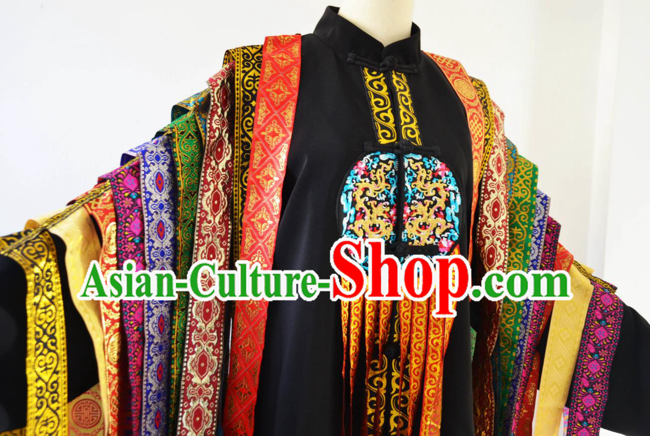 Chinese Ethnic Shaman Deity Outfit and Hat Complete Set Chinese Ethnic Shaman Deity Outfit and Hat Complete Set