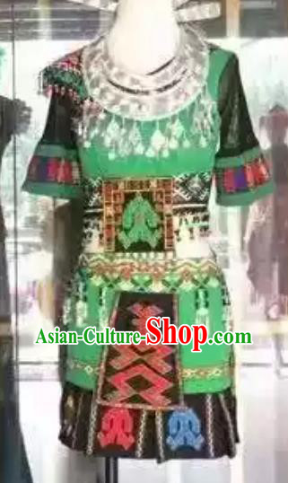 Custom Li Minority Ethnic Dance Performance Costume