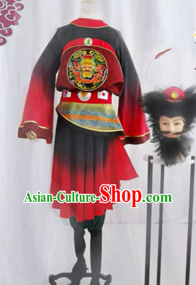 Taoli Cup Zhong Kui Classical Dance Clothing Custom Stage Performance Costume