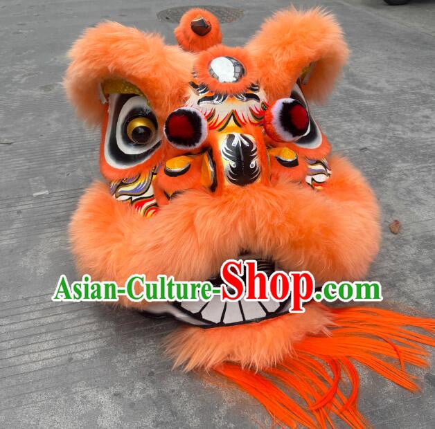 Southern Lion Dance Set Wolf Hair Lion Head Authentic Chinese Lion Dance Costume Full Kit